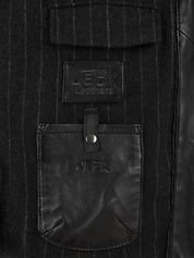 Giubbotto Quercia Vegetable Tanning THE JACK LEATHERS Uomo - Nero