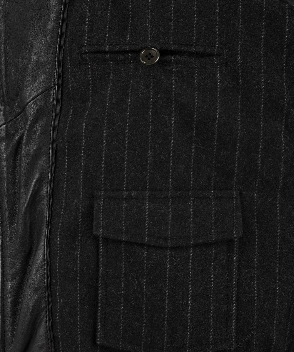 Giubbotto Quercia Vegetable Tanning THE JACK LEATHERS Uomo - Nero