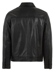 Giubbotto Quercia Vegetable Tanning THE JACK LEATHERS Uomo - Nero