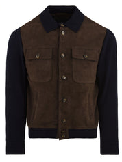 Giubbotto Time Square Knit THE JACK LEATHERS Uomo - Marrone