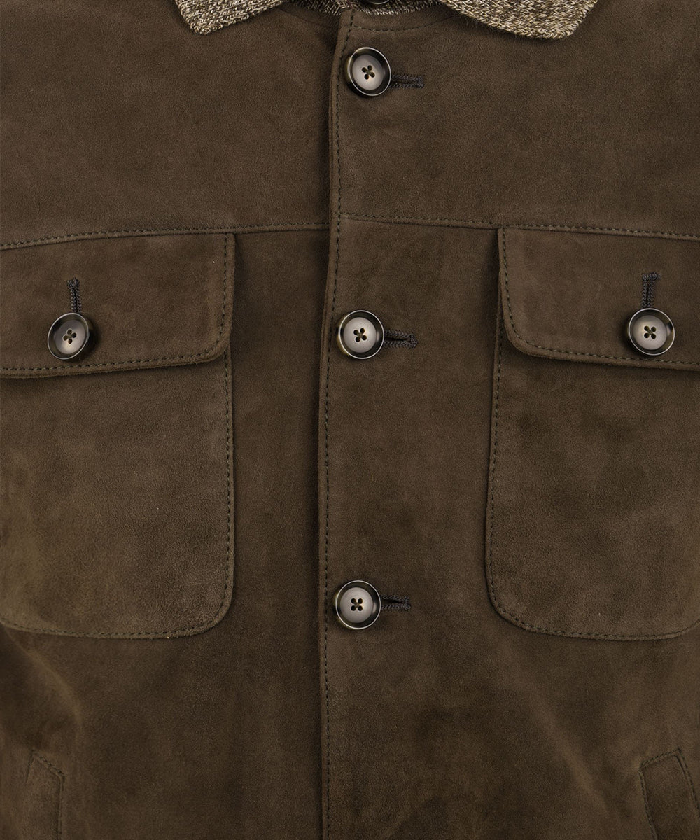 Giubbotto Time Square Knit THE JACK LEATHERS Uomo - Marrone