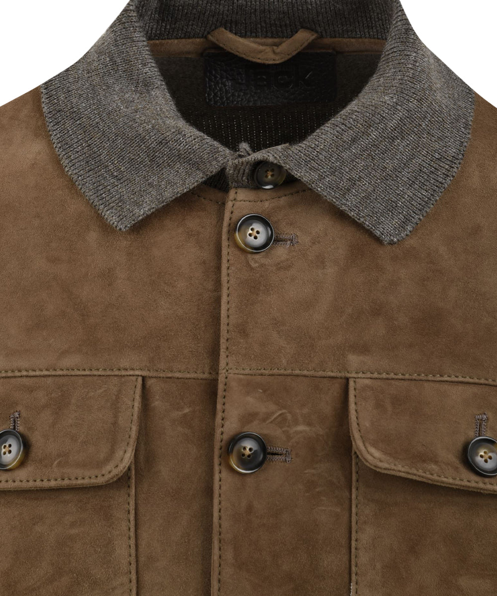 Giubbotto Time Square Knit THE JACK LEATHERS Uomo - Beige