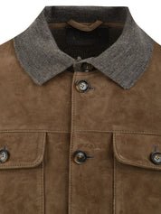 Giubbotto Time Square Knit THE JACK LEATHERS Uomo - Beige