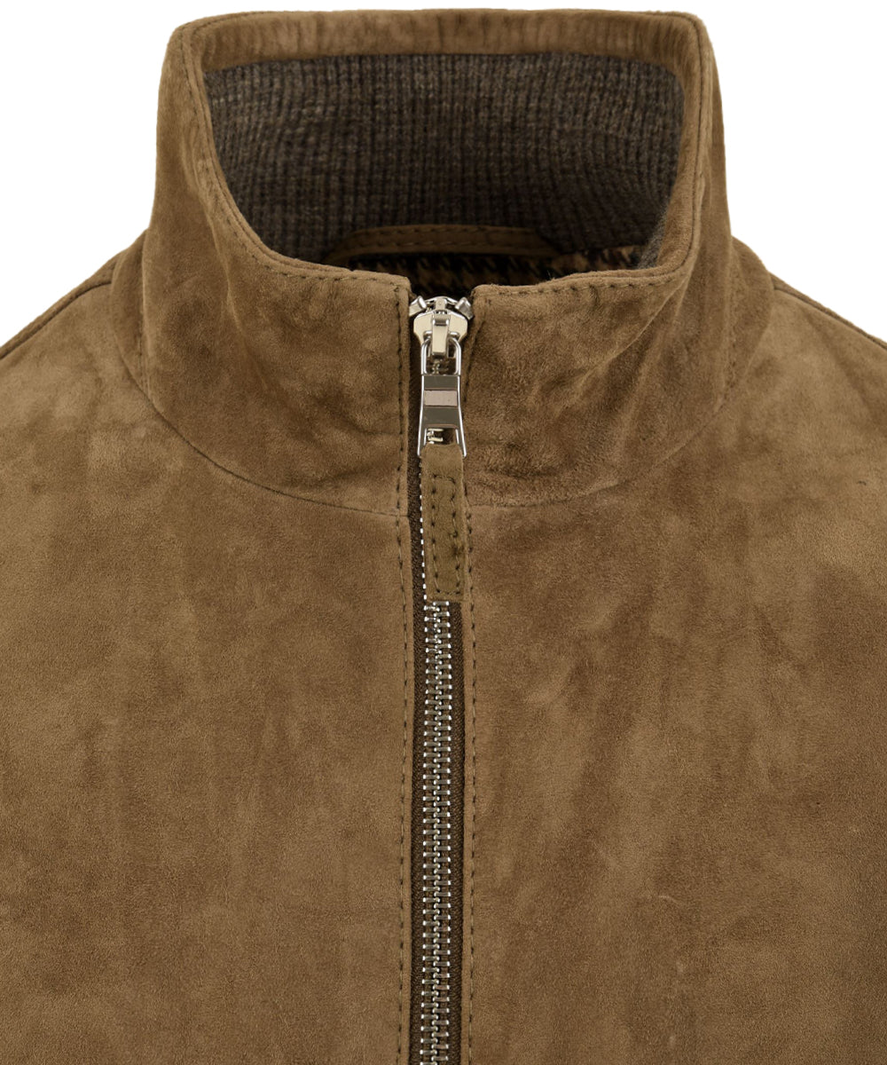 Giubbotto Tobia Suede THE JACK LEATHERS Uomo - Beige