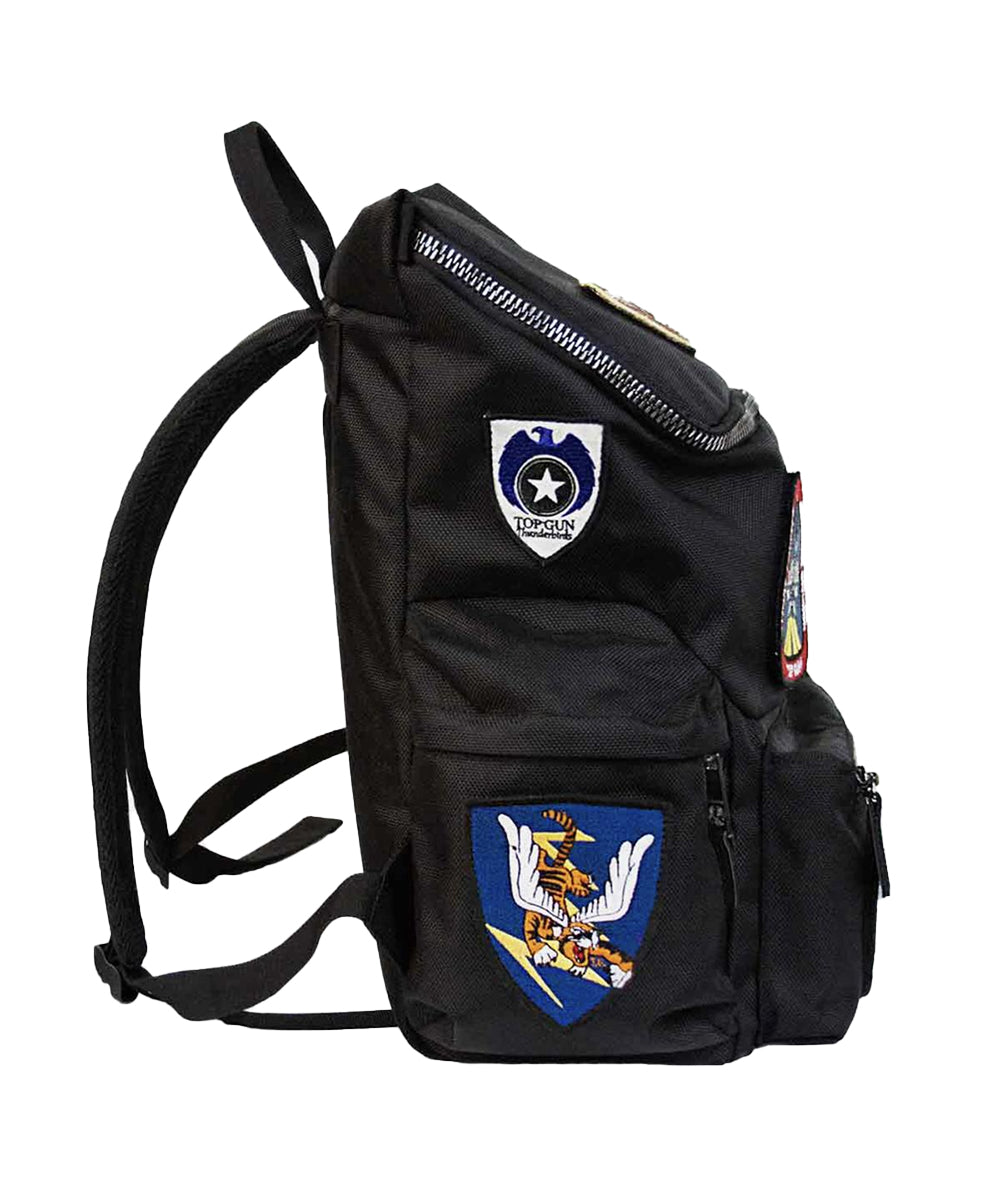 Zaino Nylon TOP GUN Uomo - Nero