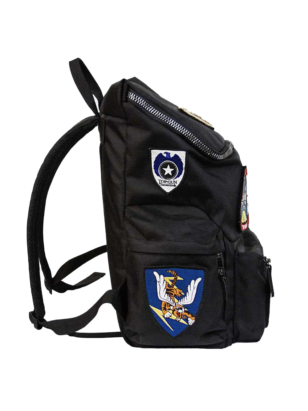 Zaino Nylon TOP GUN Uomo - Nero