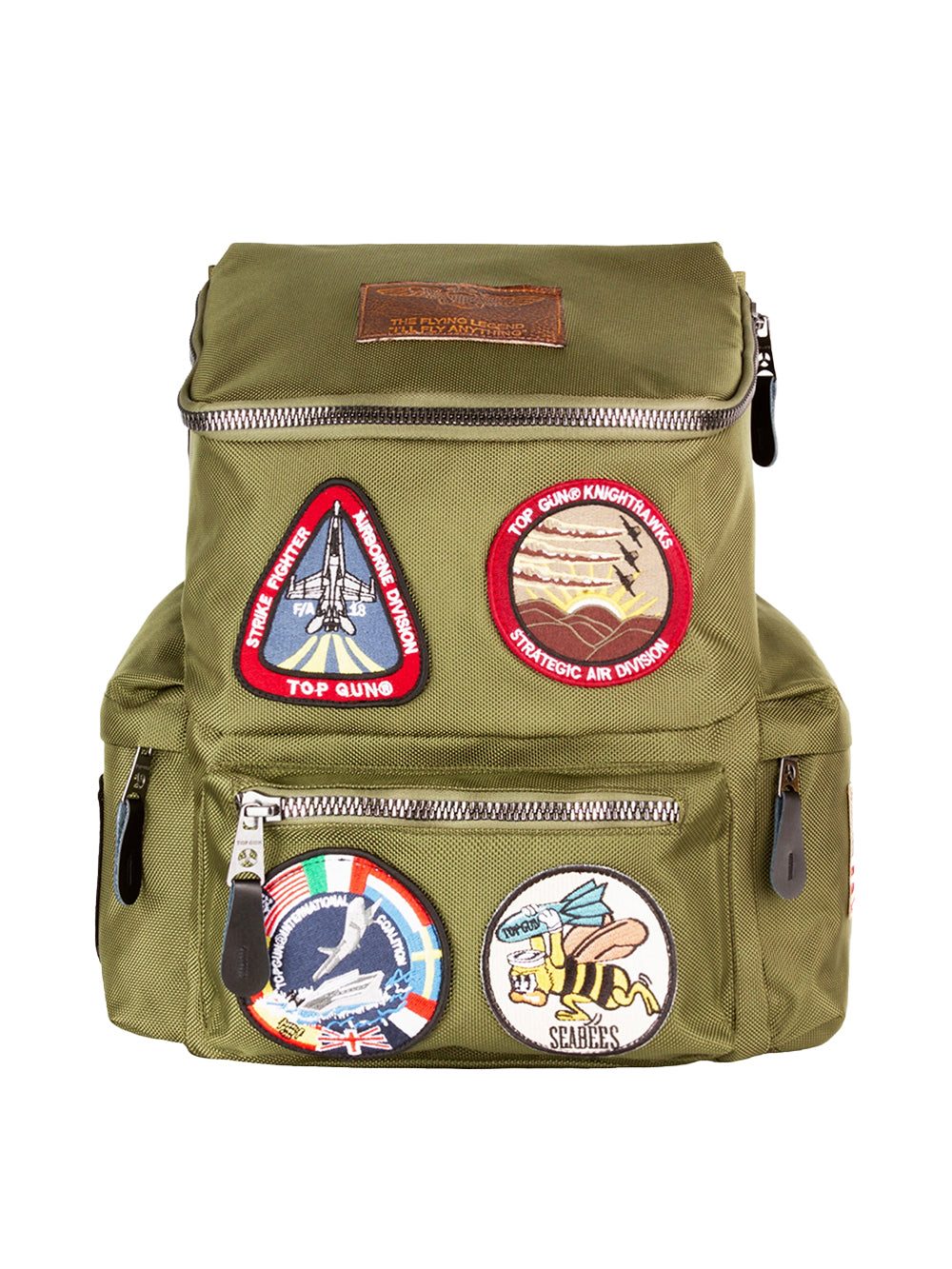 Zaino Nylon TOP GUN Uomo - Verde