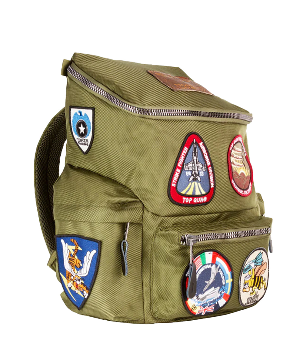 Zaino Nylon TOP GUN Uomo - Verde