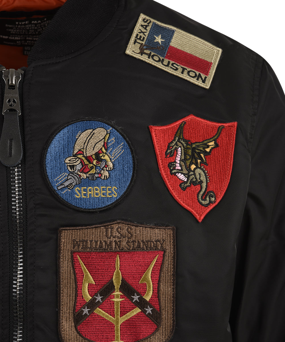 Bomber Flight TOP GUN Uomo - Nero