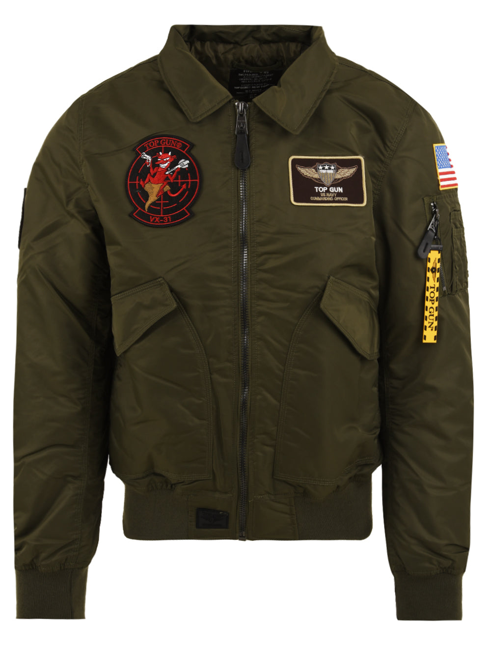 Bomber Flight TOP GUN Uomo - Verde