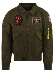 Bomber Flight TOP GUN Uomo - Verde