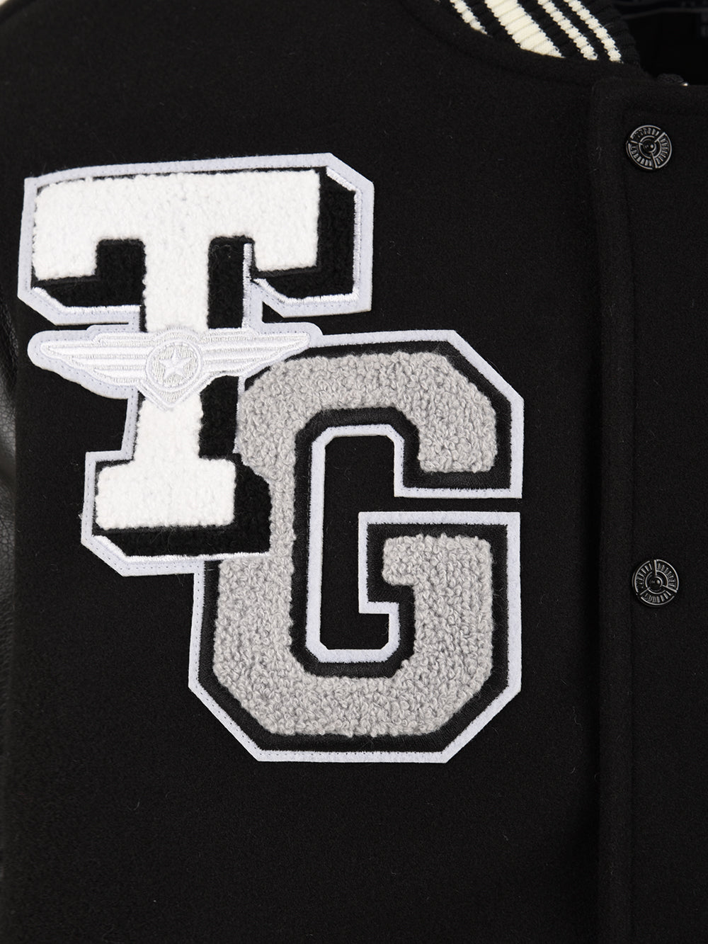 Bomber University Goat TOP GUN Uomo - Nero