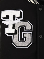 Bomber University Goat TOP GUN Uomo - Nero