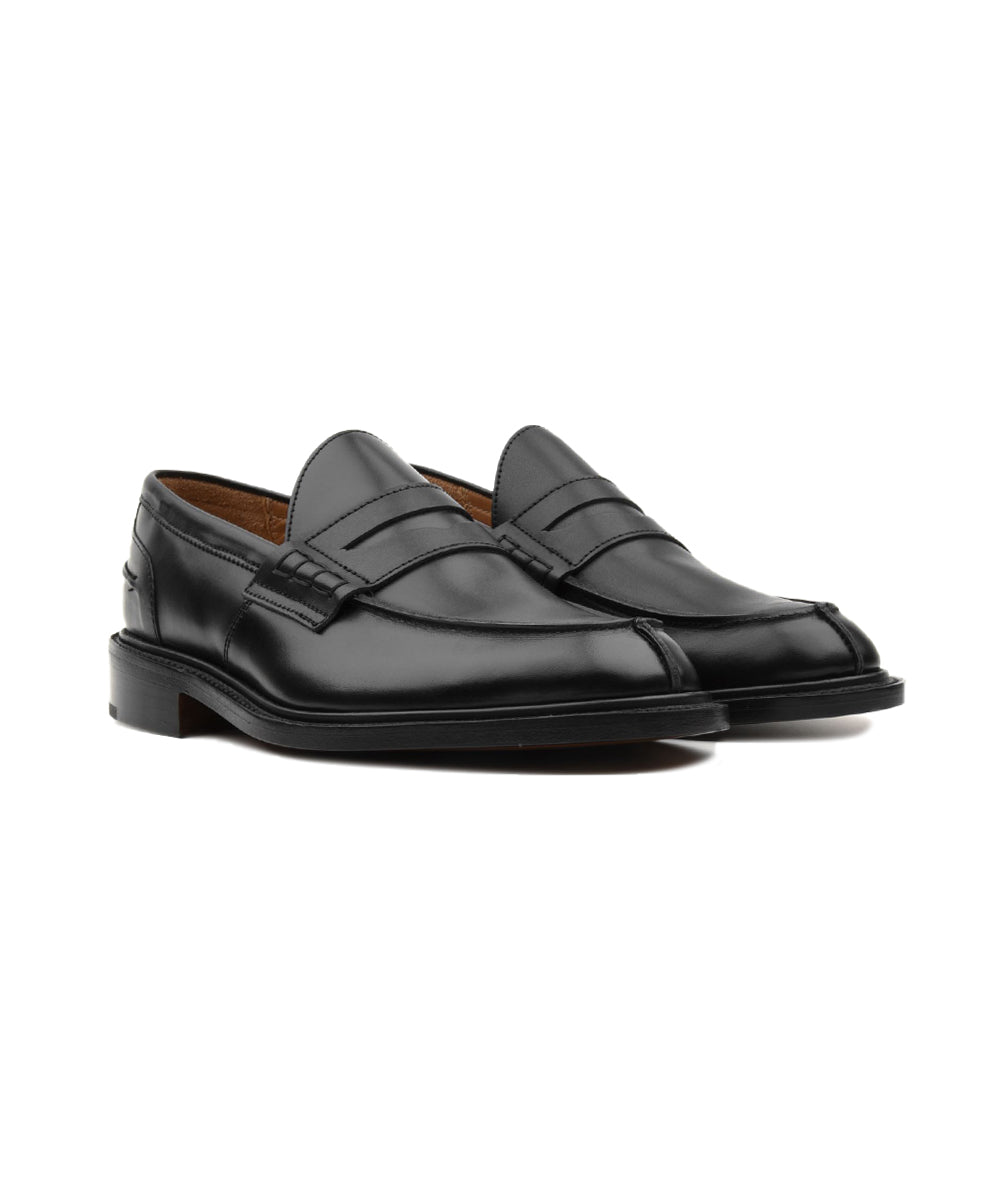 Mocassini James Leather Sole TRICKER'S Uomo - Nero