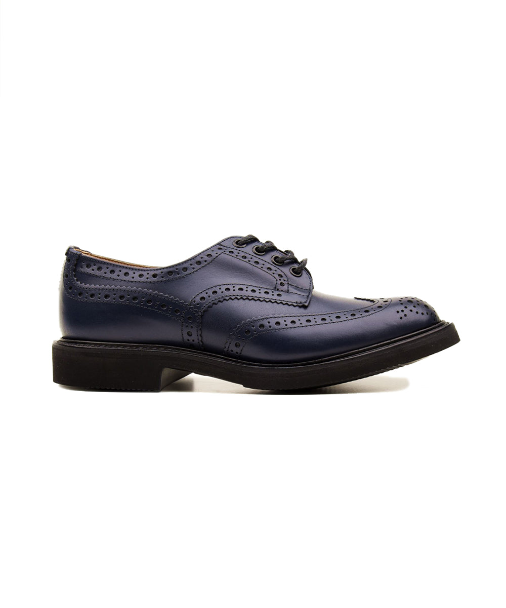 Stringate Bourton Vibram Sole TRICKER'S Uomo - Blue