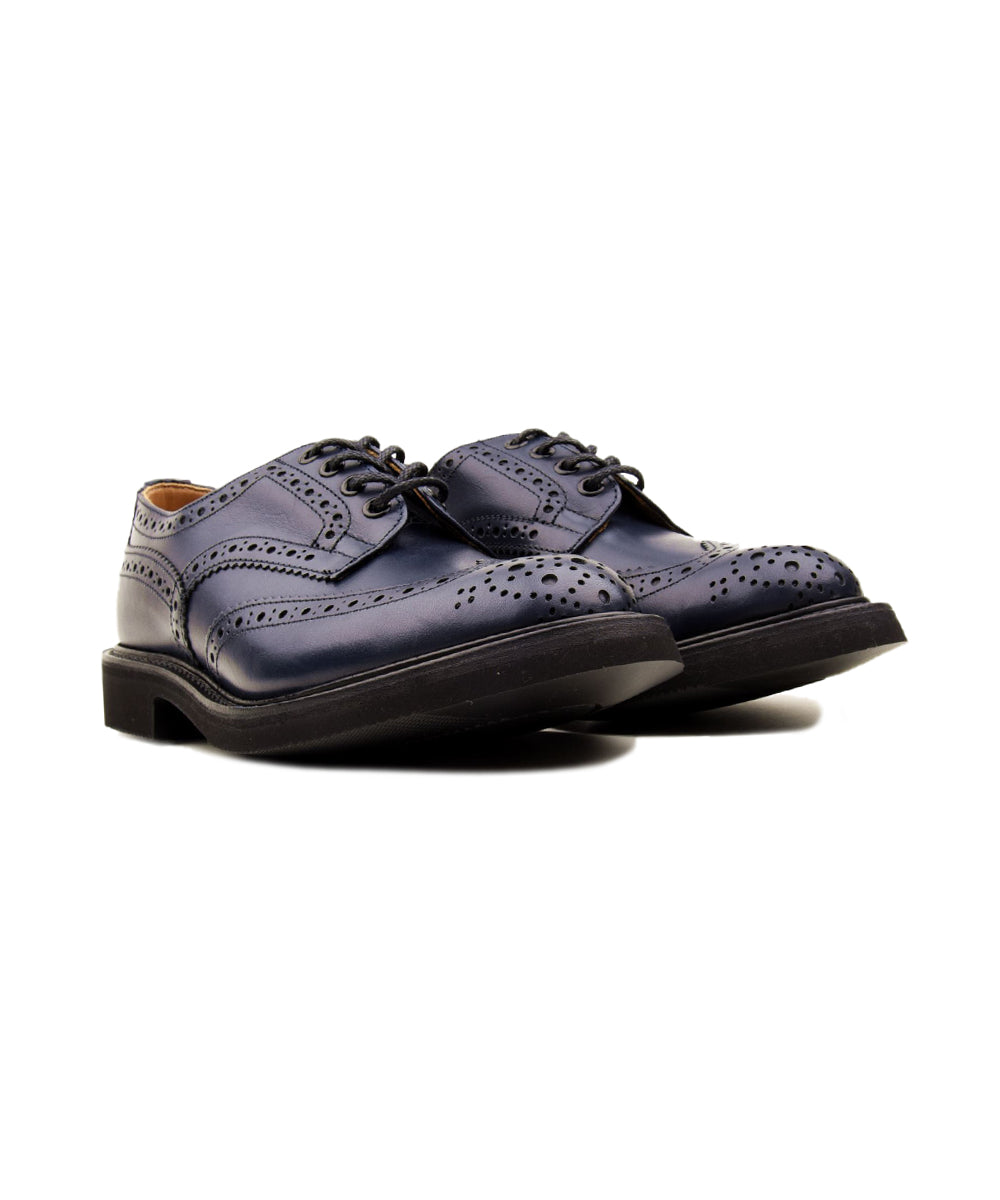 Stringate Bourton Vibram Sole TRICKER'S Uomo - Blue