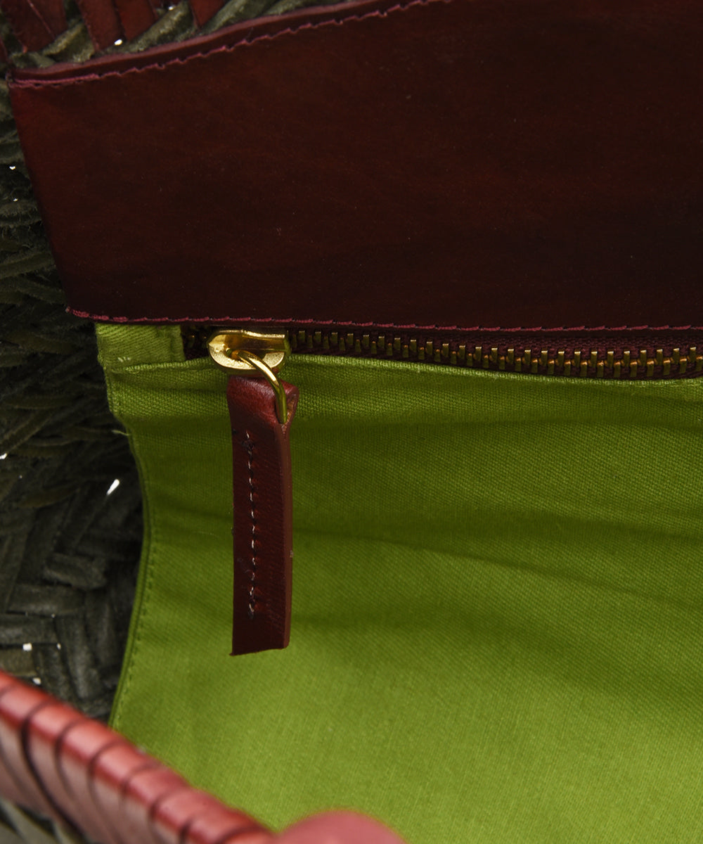 Borsa a spalla Neruda Frame VIPERA Donna - Verde