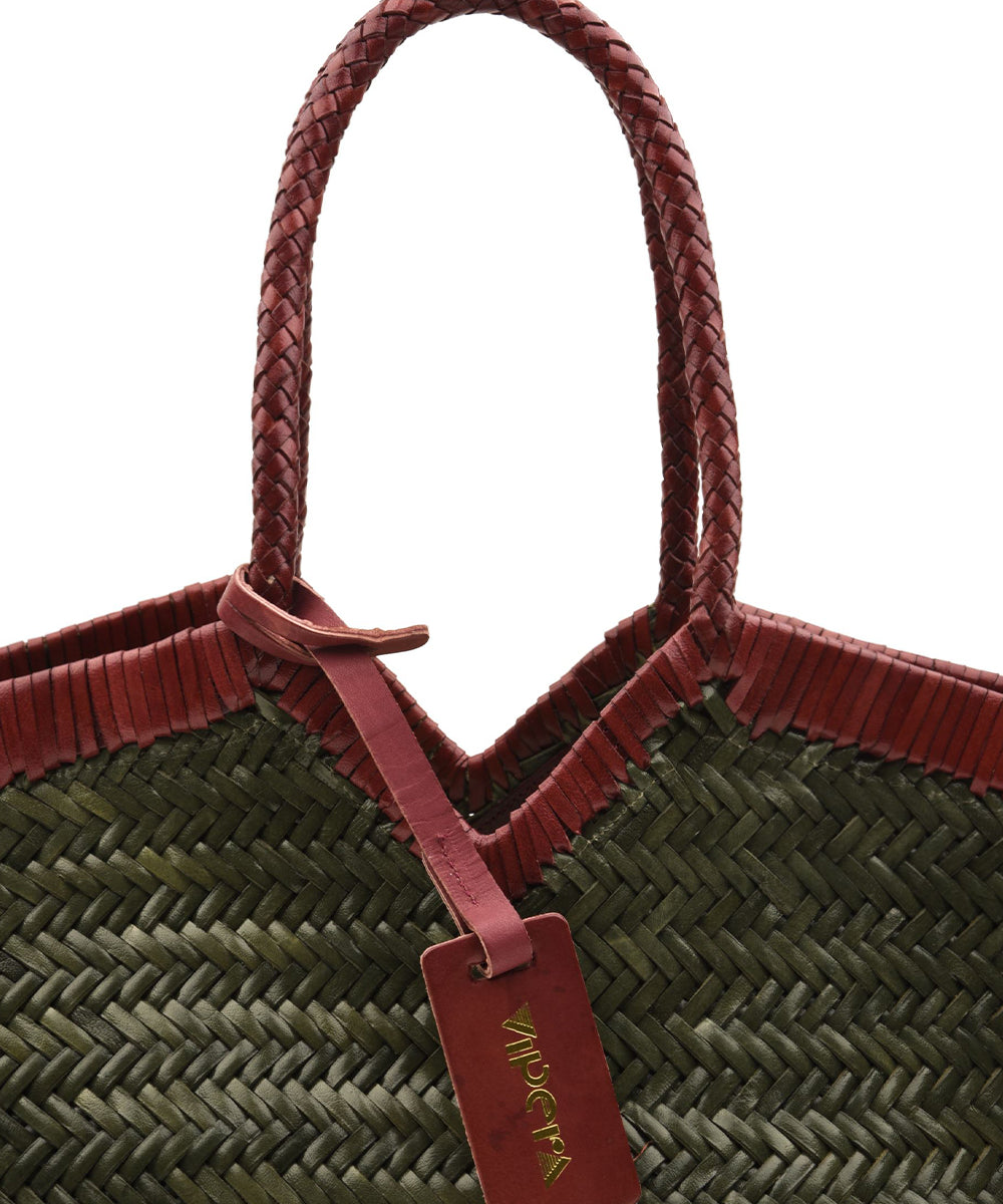 Borsa a spalla Neruda Frame VIPERA Donna - Verde