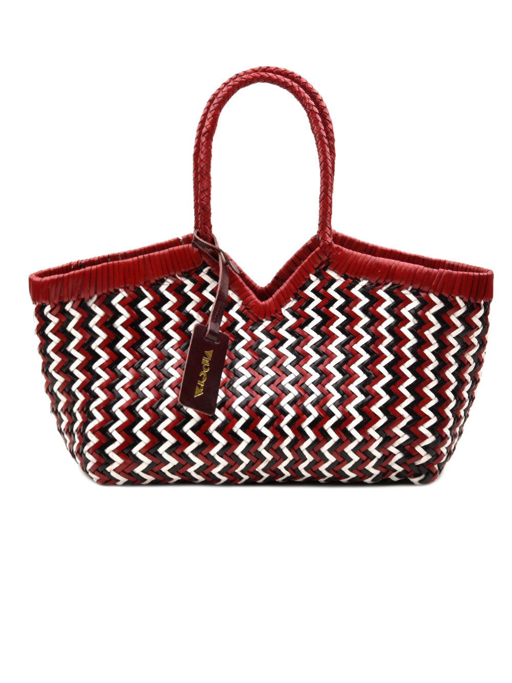 Borsa a spalla Neruda Zig Zag VIPERA Donna - Rosso