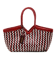 Borsa a spalla Neruda Zig Zag VIPERA Donna - Rosso
