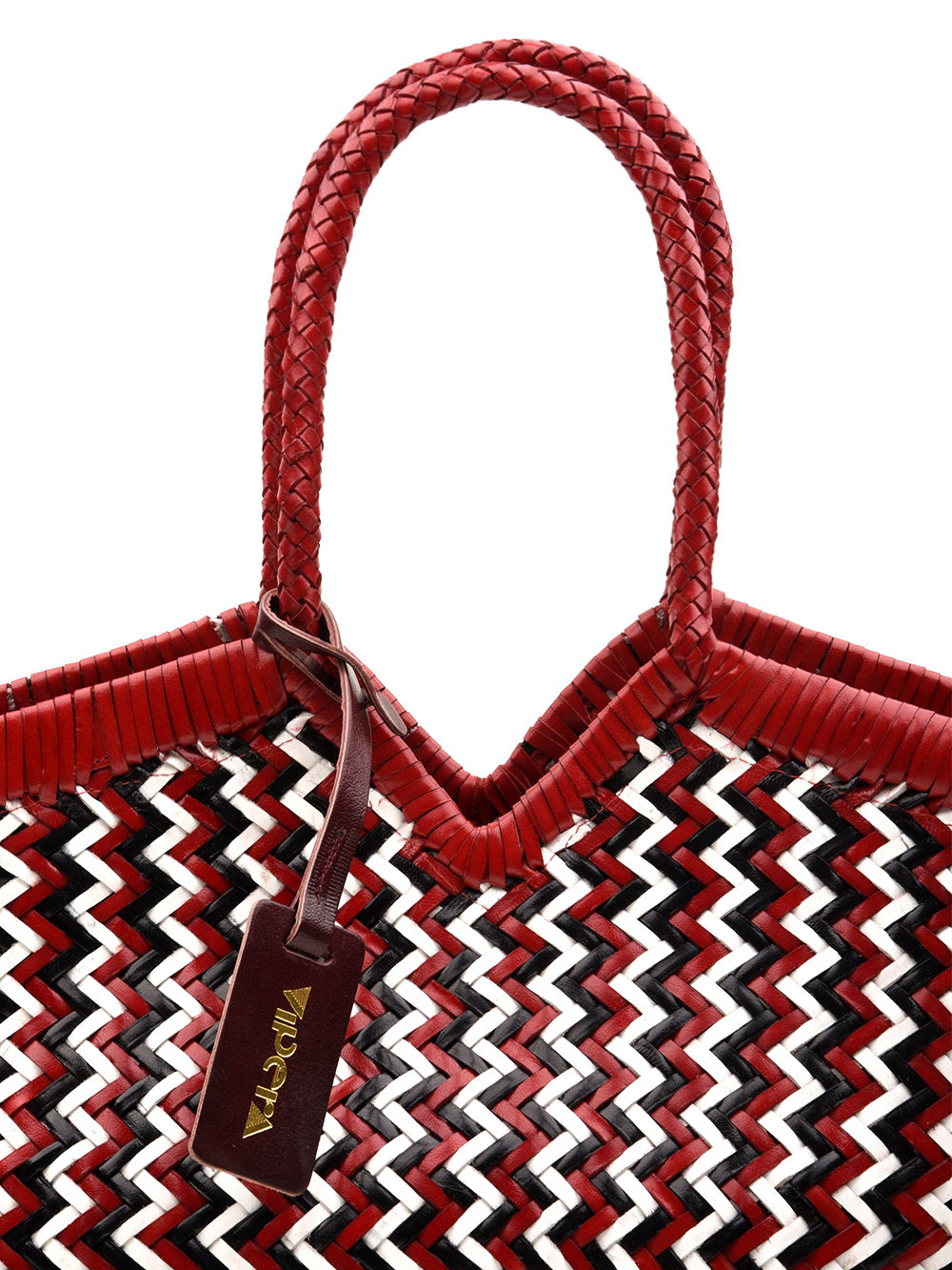 Borsa a spalla Neruda Zig Zag VIPERA Donna - Rosso