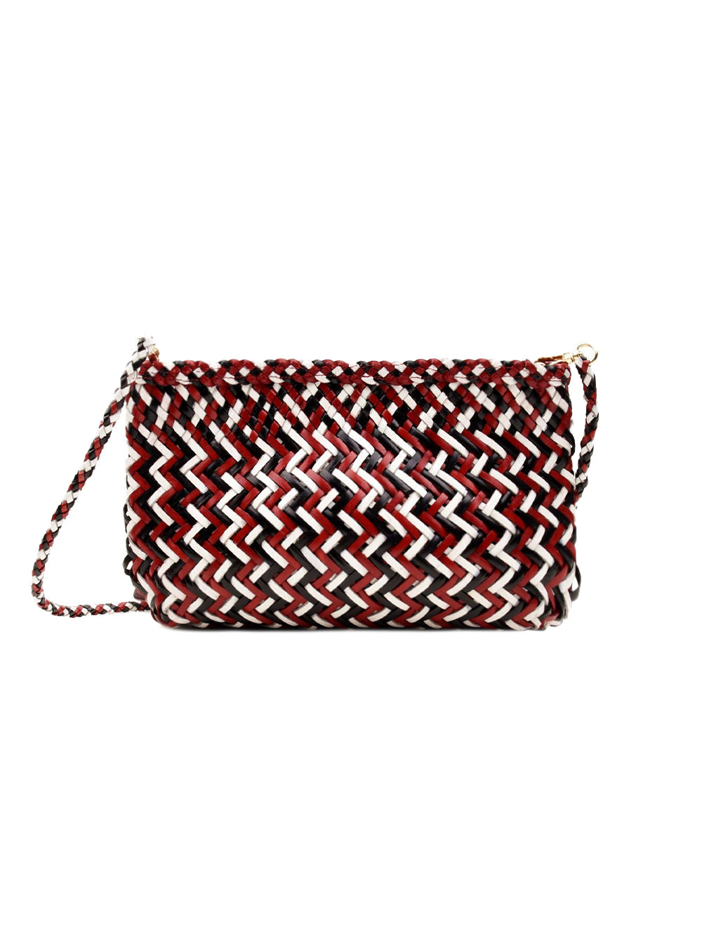 Borsa a spalla Goya Zig Zag Mix VIPERA Donna - Rosso