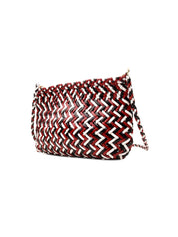 Borsa a spalla Goya Zig Zag Mix VIPERA Donna - Rosso