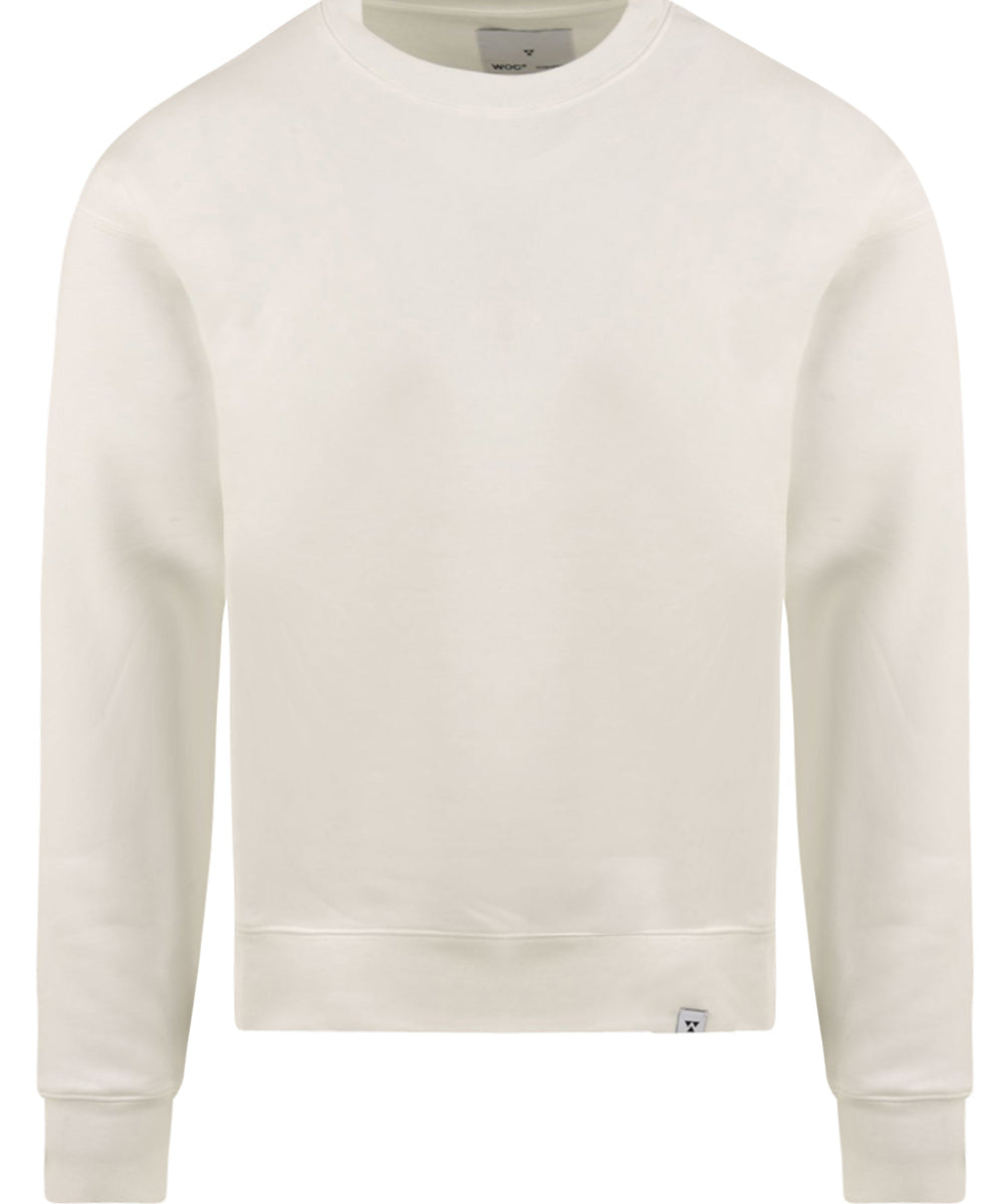 Felpa Atlanta Over WOC Uomo - Bianco