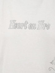 T-shirt Alys PCL Multicusto Strass ZADIG&VOLTAIRE Donna - Bianco