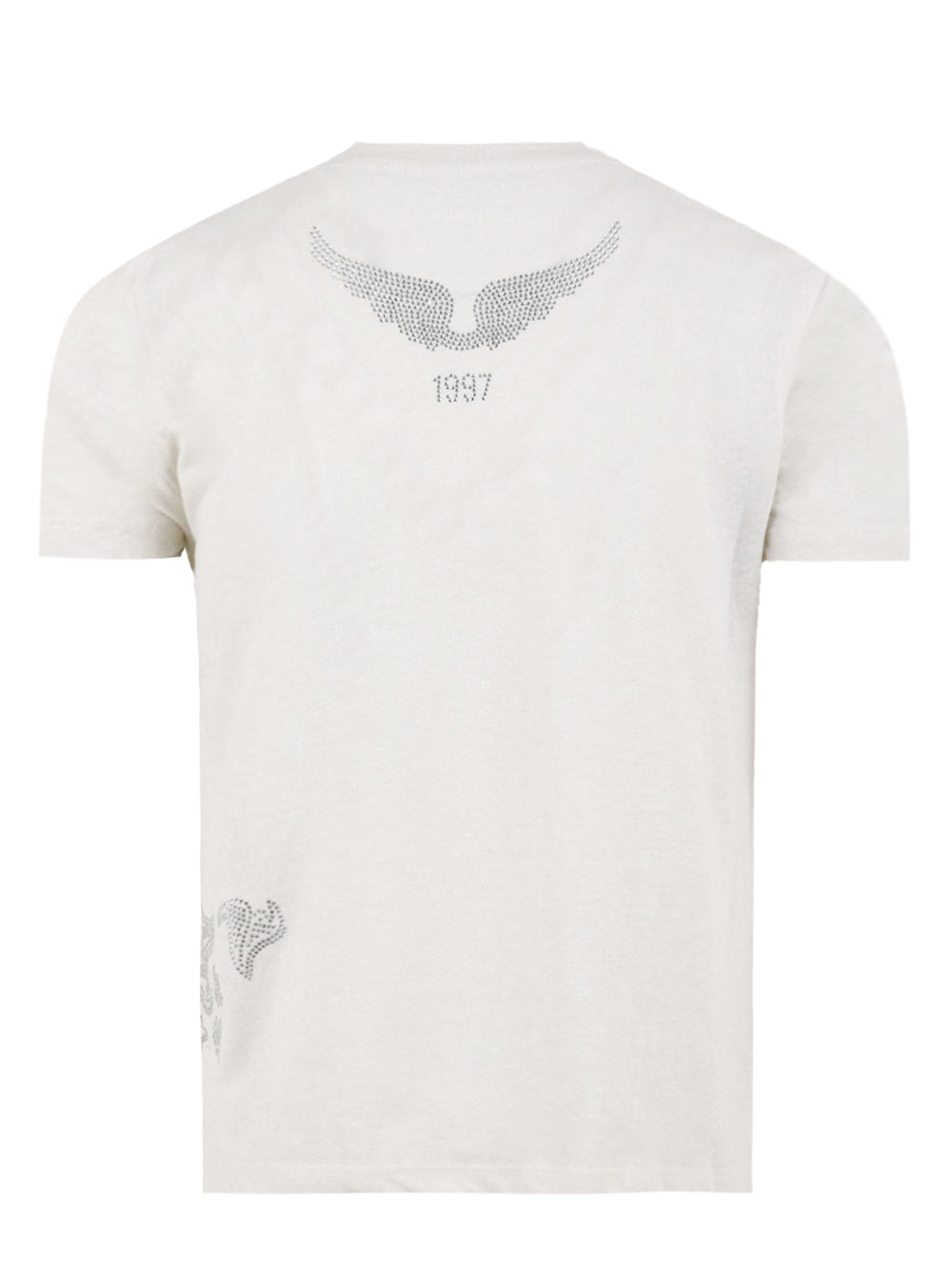 T-shirt Alys PCL Multicusto Strass ZADIG&VOLTAIRE Donna - Bianco