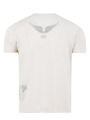T-shirt Alys PCL Multicusto Strass ZADIG&VOLTAIRE Donna - Bianco
