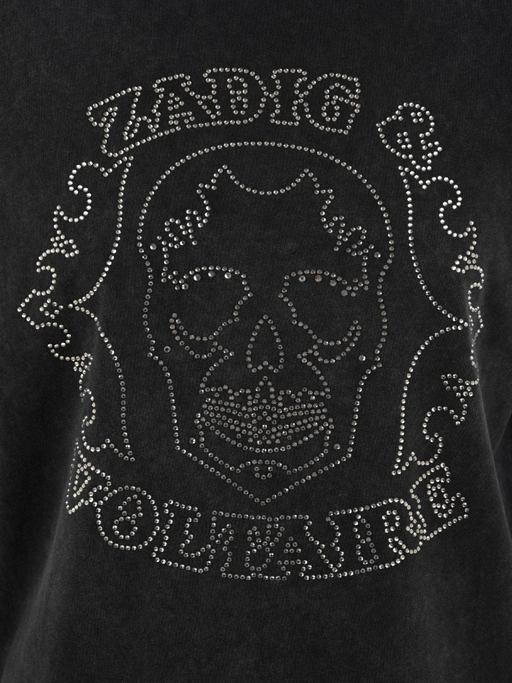 Top Cloe Hc Skull Strass ZADIG&VOLTAIRE Donna - Nero