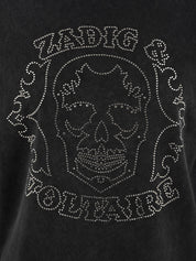 Top Cloe Hc Skull Strass ZADIG&VOLTAIRE Donna - Nero
