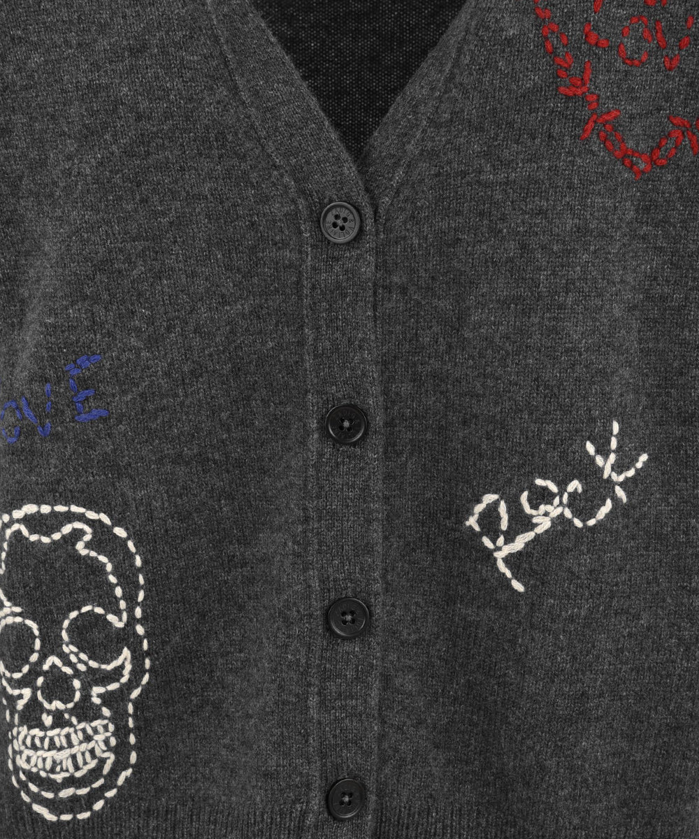 Cardigan Mirkaz Ws West Graph ZADIG&VOLTAIRE Donna - Grigio