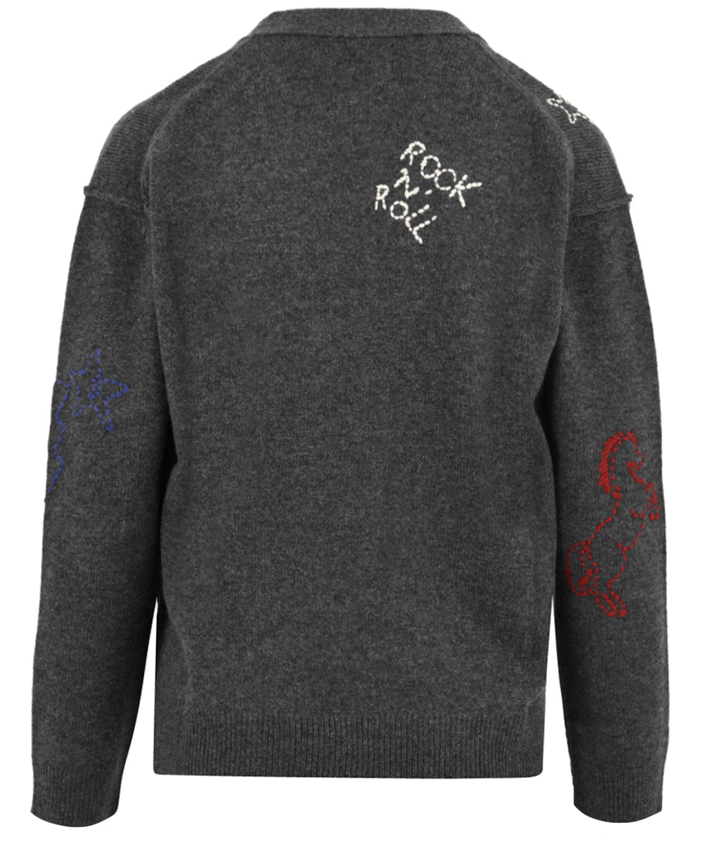 Cardigan Mirkaz Ws West Graph ZADIG&VOLTAIRE Donna - Grigio