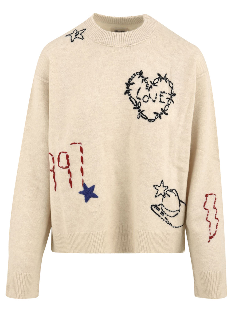 Maglione Markuz 100% Cashmere ZADIG&VOLTAIRE Donna - Beige