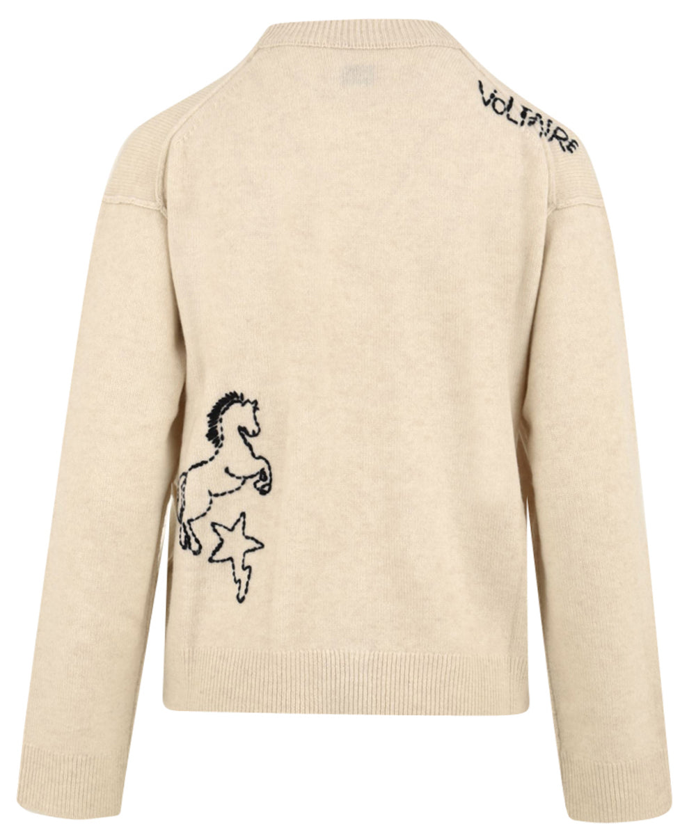 Maglione Markuz 100% Cashmere ZADIG&VOLTAIRE Donna - Beige