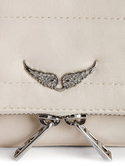 Borsa Rock Nano Xl Mat Scale ZADIG&VOLTAIRE Donna - Bianco