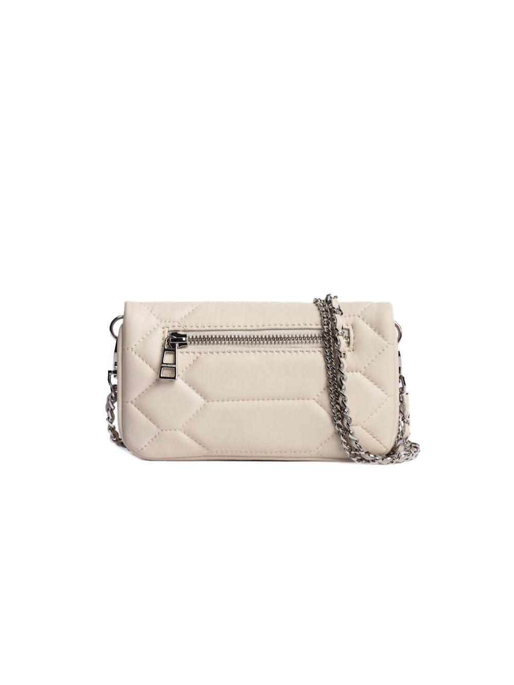 Borsa Rock Nano Xl Mat Scale ZADIG&VOLTAIRE Donna - Bianco