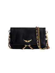 Pochette Rock Nano Grained Leather ZADIG&VOLTAIRE Donna - Nero