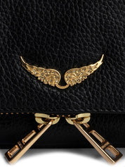 Pochette Rock Nano Grained Leather ZADIG&VOLTAIRE Donna - Nero