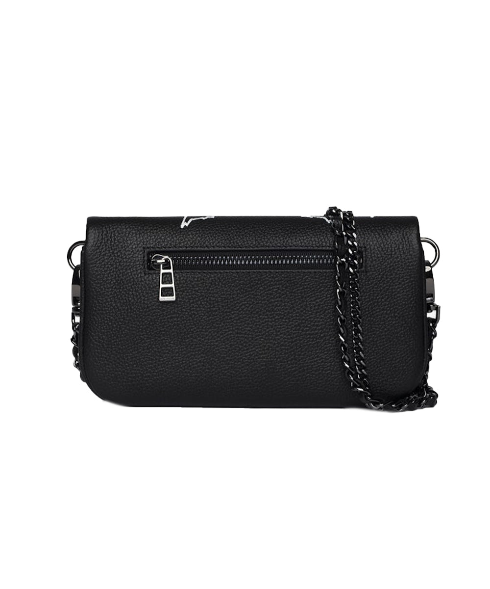 Pochette Rock Nano Grained Leather Punk ZADIG&VOLTAIRE Donna - Nero