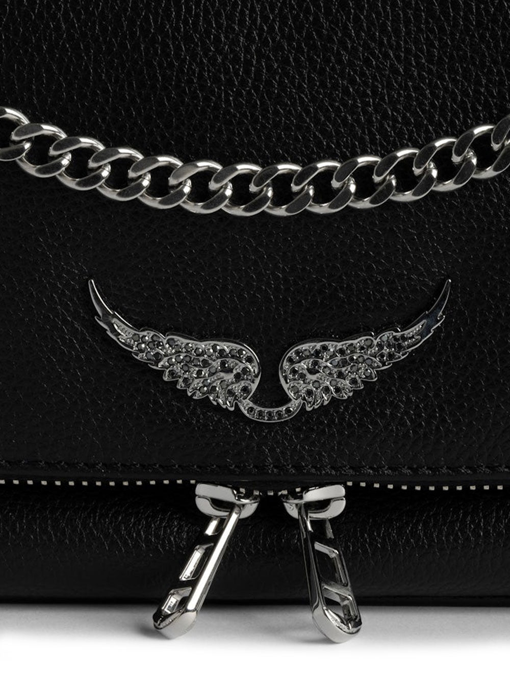 Borsa Rock Ii Grained Leather ZADIG&VOLTAIRE Donna - Nero