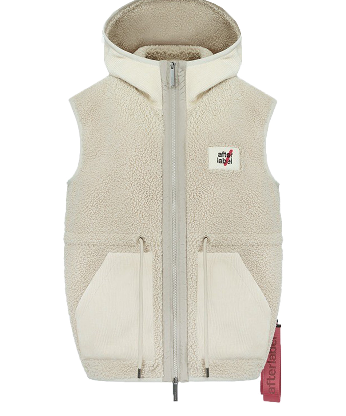 Gilet Flint AFTER LABEL Donna - Beige