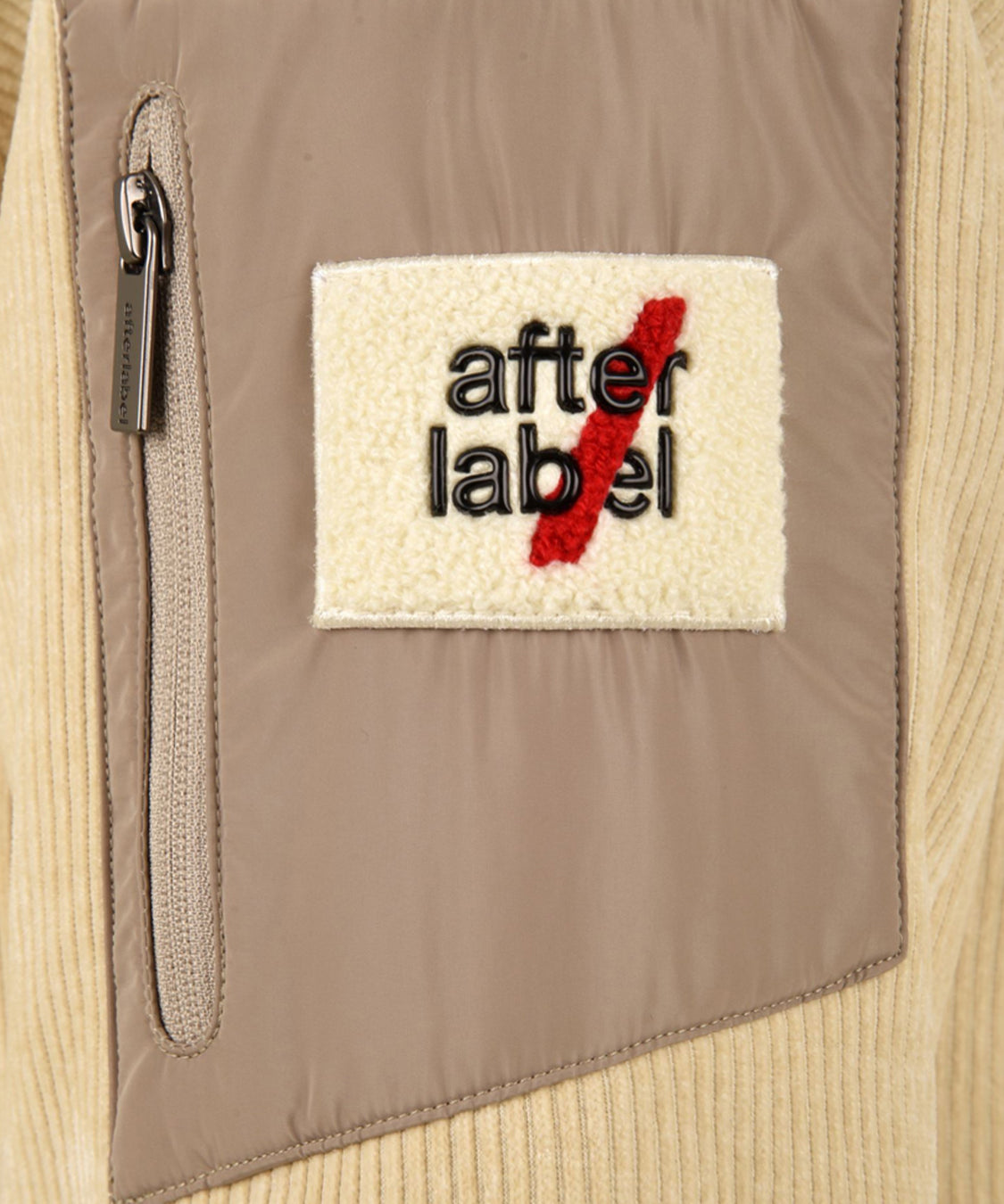 Giubbotto AFTER LABEL Uomo - Beige
