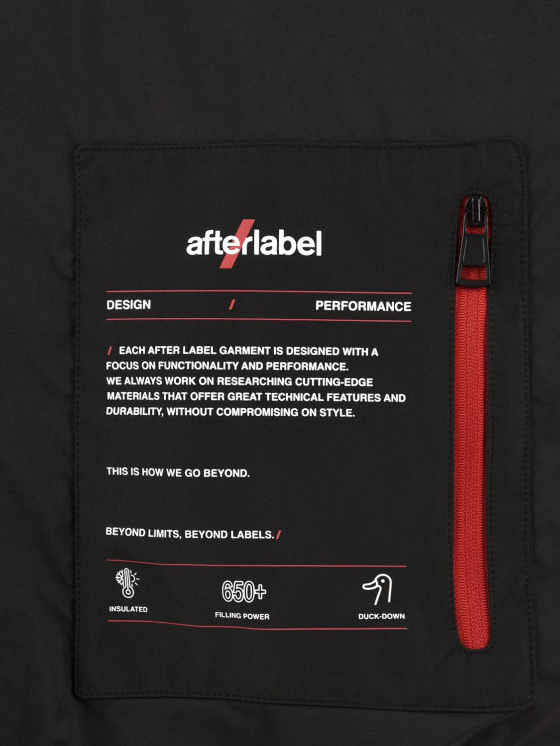 Giubbotto AFTER LABEL Uomo - Nero