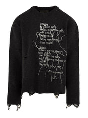 Maglione Dora poem AKEP Donna - Dark Steel