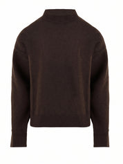 Maglione Audrey open back AKEP Donna - Marrone