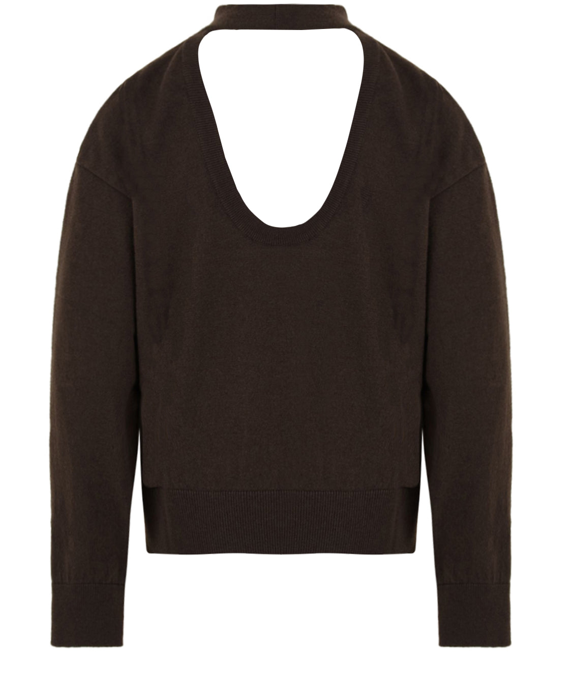 Maglione Audrey open back AKEP Donna - Marrone