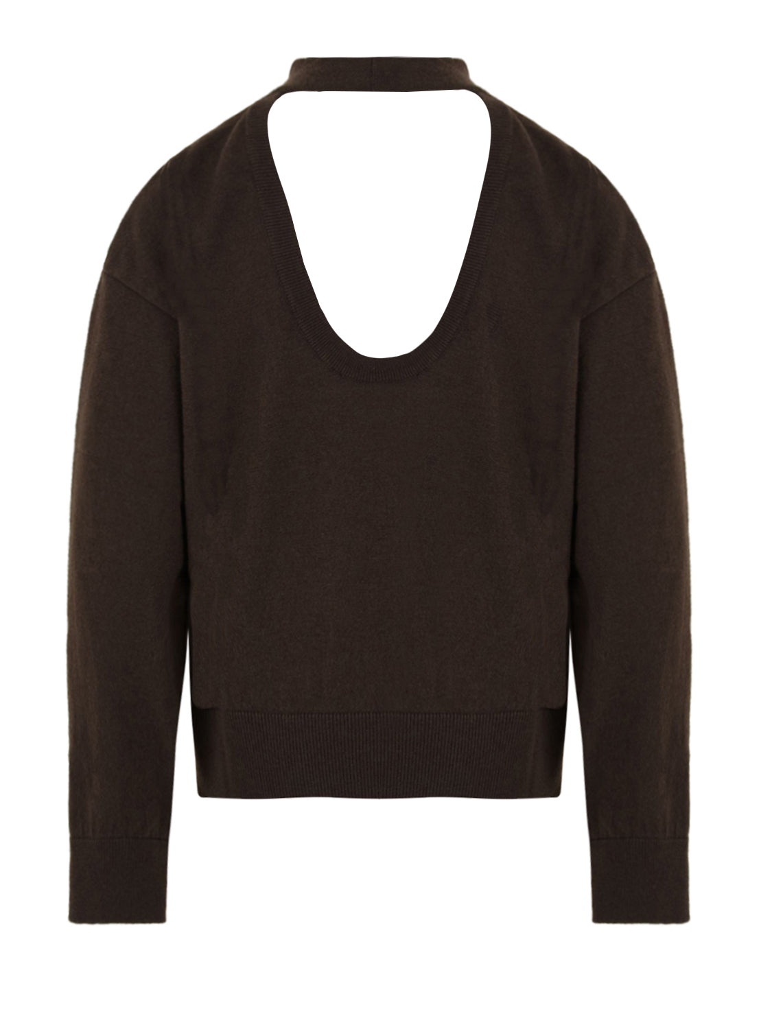 Maglione Audrey open back AKEP Donna - Marrone
